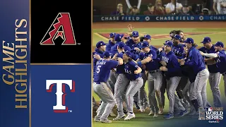 Rangers vs. D-backs World Series Game 5 Highlights (11/1/23) | MLB Highlights