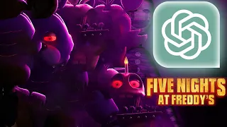 Using AI to predict the FNAF movie story…