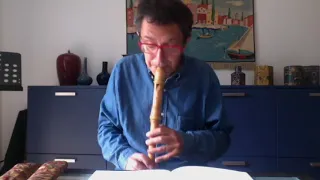 A.  Bova, Fantasia n. 1 for treble recorder