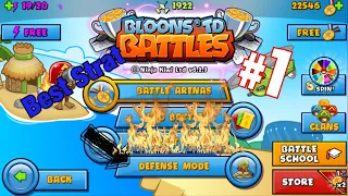 BEST BTD Battles Defense Strategy- Win Almost Every Game!