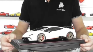 1/18 LAMBORGHINI HURACAN PERFORMANTE by MR MODELS - Full Review