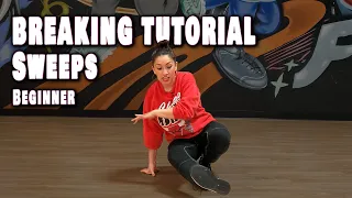 How To Break for Beginners | Sweeps | Breaking Tutorial with Bgirl Bonita