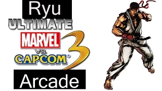 Ultimate Marvel VS Capcom 3 Arcade - Ryu {& The Street Fighter Team}