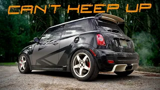 Quickest Mini on a Stock ECU?! | 520 HP Cooper JCW Big Turbo Prep.