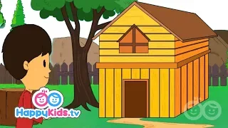 This Is The House That Jack Built | Nursery Rhymes | Happy Kids | Pattie and Pixie Show