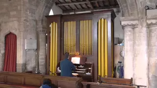 We plough the fields and scatter - St Mary's Church, Whaplode, Lincolnshire (Compton organ)