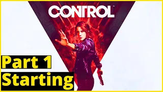 Control Playthrough Part - 1 - Starting New Game