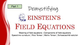 Einstein field equations | Einstein field equations explained | General relativity | Ricci tensor