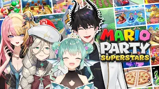 【MARIO PARTY SUPERSTARS】 YOU MADGE? 【NIJISANJI EN | Finana Ryugu】 [Collab] ft. Ren, Kotoka, & Aia