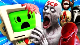 JOB BOT Releases EVERY SCP MONSTER In VR (Scary Job Simulator VR Funny Gameplay