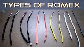 Different Types of Romex Wire or NM Electrical Cable