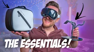 5 MUST Have Apple Vision Pro Accessories - The Best Accessories I Found So Far!