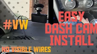 How to fit Dash Cam in Your Volkswagen!