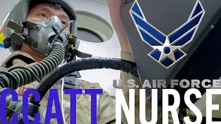 CCATT Nursing! Air Force Day in the life #7 #usaf