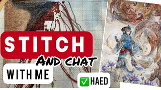Stitch With Me Full Coverage Cross Stitch HAED Stitch and Chat - From Cross Country to Parking