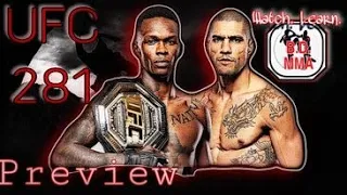 UFC 281 PREVIEW Breakdown by Brendan Dorman