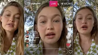 Gigi Hadid Reveals Hailey Bieber STALKS Selena Gomez Every Day (IG Live)