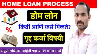 Home Loan Complete Process Explained in Marathi | Home Loan information in Marathi | Home Loan