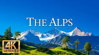 The Alps 4k (UHD)  - Живописный расслабляющий фильм с успокаивающей музыкой