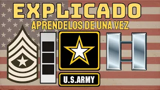 RANGOS e Insignias del Ejercito de ESTADOS UNIDOS (US Army Ranks)