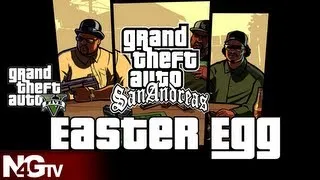 GTA V - SAN ANDREAS CJ, Sweet, Ryder - Easter Egg!