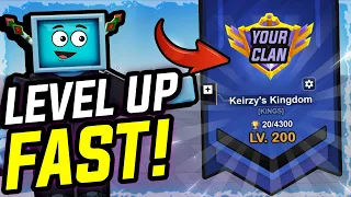 Level Up YOUR CLAN FAST In Blade Ball - How To Level Up A Clan Quickly In Blade Ball / Tips & Tricks