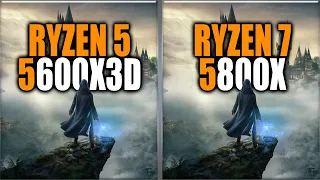 Ryzen 5 5600X3D vs 5800X Benchmarks - Tested in 15 Games and Applications