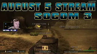 SOCOM 3 Online - August 5th, 2021 Twitch Stream Gameplay (1080p HD) (2021)