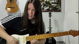 Si te vas - La Nueva Luna (Cover guitarra) Damas Gratis y El Mago