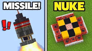 10 Bomb Build Hacks in Minecraft! #2