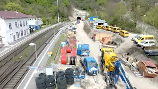 Lahntalbahn Tunnel – Bauvorbereitende Arbeiten für die Erneuerung des Fachinger Tunnels