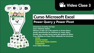 CLASE 3 Curso Microsoft Excel con PowerQuery y PowerPivot