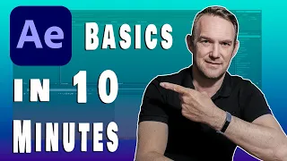 Learn how to use AFTER EFFECTS basics in 10 MINUTES - Complete Course (Intro)