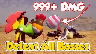 Defeating All Bosses with Eggs Only in Palworld: The funniest thing ever! | Palbuilds