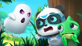 It's a Ghost! | Super Rescue Team | Kids Cartoon | Cartoons | BabyBus