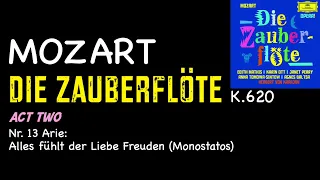 Mozart - Die Zauberflöte K.620 Act Two Nr. 13 Arie: Alles fühlt der Liebe Freuden (Monostatos)