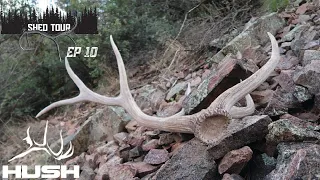 SHED TOUR | BACK PACK FULL OF ELK SHEDS | S3E10