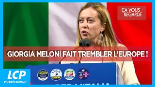 Giorgia Meloni, l'Italienne qui fait trembler à l'Europe !  Ça vous regarde - 23/09/2022
