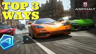 HOW TO MAKE MONEY FAST IN ASPHALT 9 *TOP 3 METHODS*