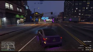 GTA Online Street Race - Up Your Alley (1:02.706)