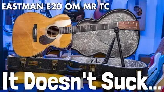 Talking myself out of buying this @eastmanguitars E20-OM-MR-TC