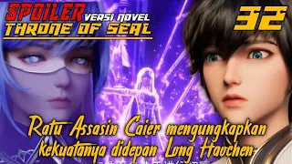 SPOILER Throne Of Seal Episode 32 Ratu Assasin Caier mengungkapkan kekuatannya