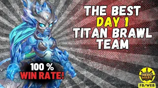 The Best Titan Brawl Team Day 1 | Hero Wars Dominion Era