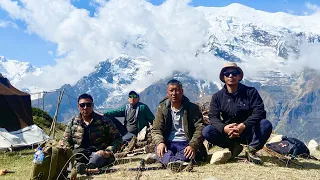 Chongkor view point in Manang