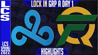 C9 vs FLY Highlights | LCS Lock In Group A Day 1 | Cloud9 vs FlyQuest