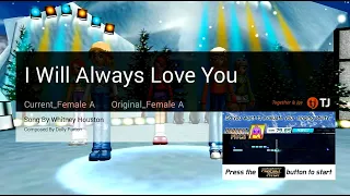 I Will Always Love You | Whitney Houston | Karaoke | HD