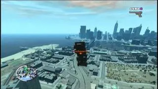 GTA 4: TBOGT;Farthest Swingset Glitch Launch!