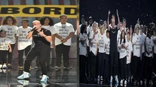 Logic delivers politically-charged ‘f*ck the wall’ performance at MTV VMAs