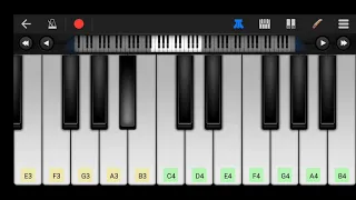 Astronomia (Coffin Dance Meme Song) on Android (walk band) PIANO TUTORIAL.💫