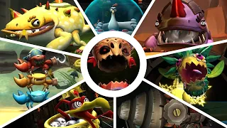 Donkey Kong Country Returns Mirror Mode - All Bosses + Cutscenes (HD)